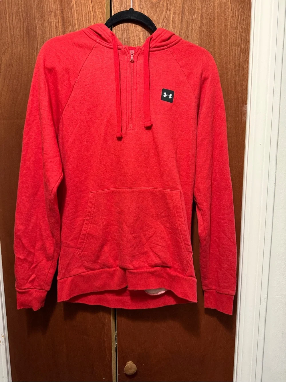 UNDER ARMOUR MENS UA RIVAL FLEECE 1/2 ZIP SWEATSHIRT